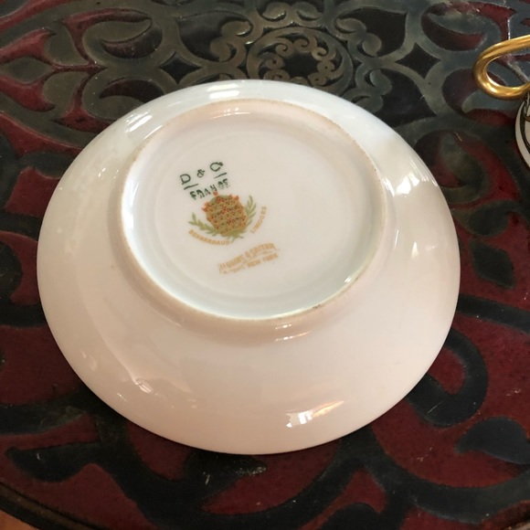 Vintage Limoges Demi Cup & Saucer - Picture 3 of 6